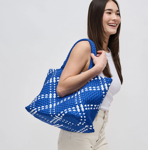 Sol and Selene Skys The Limit Large Tote - Santorini