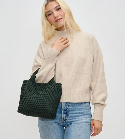 Sol and Selene Skys The Limit Small Crossbody Bag - Olive