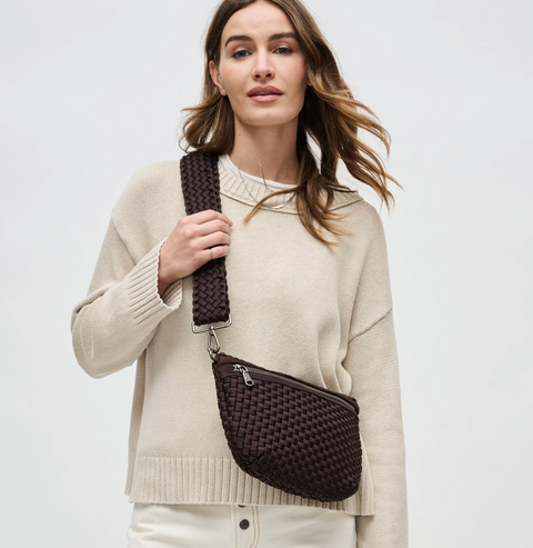 Sol and Selene Ethereal Crossbody Bag - Chocolate