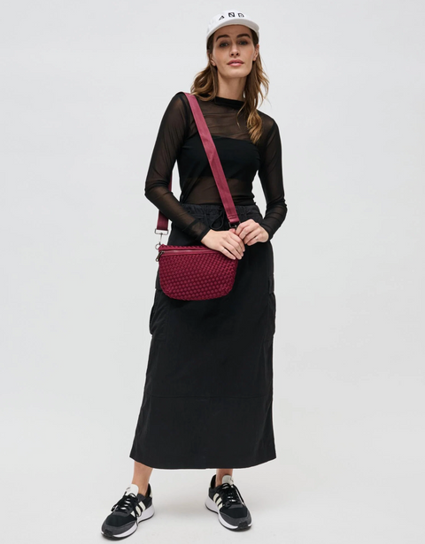 Sol and Selene Ethereal Crossbody Bag - Wine