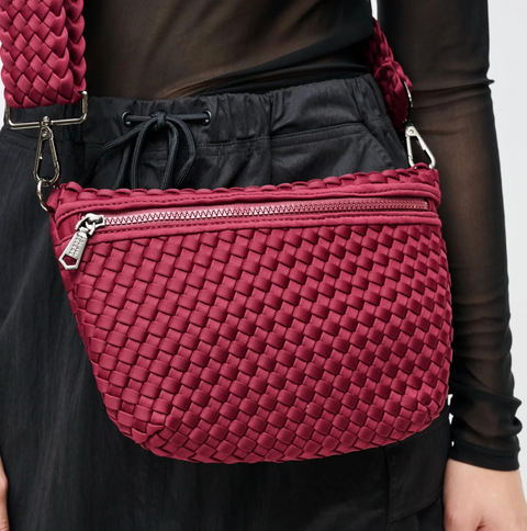Sol and Selene Ethereal Crossbody Bag - Wine