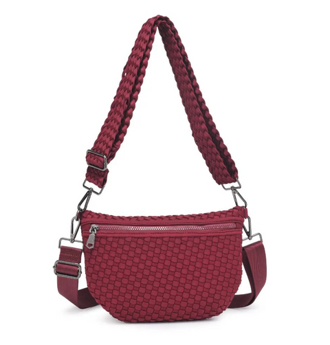 Sol and Selene Ethereal Crossbody Bag - Wine