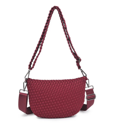 Sol and Selene Ethereal Crossbody Bag - Wine