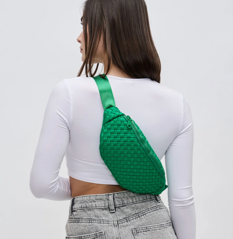Sol and Selene Aim High Belt Bag - Kelly Green