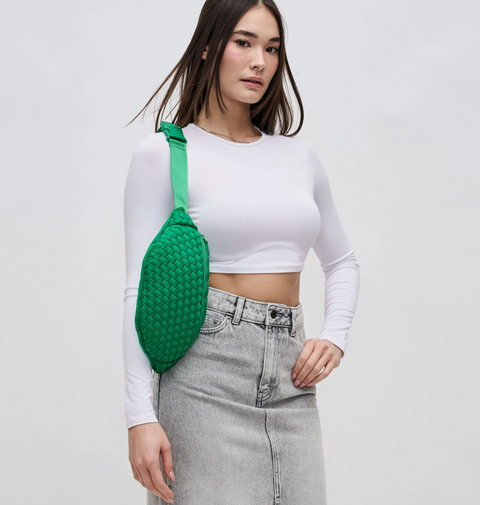 Sol and Selene Aim High Belt Bag - Kelly Green