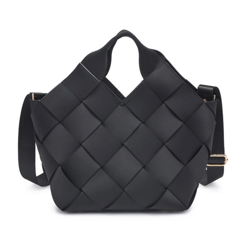 Sol and Selene Resilience Woven Neoprene Bag - Black