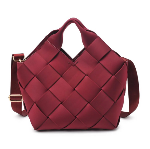 Sol and Selene Resilience Woven Neoprene Bag - Wine