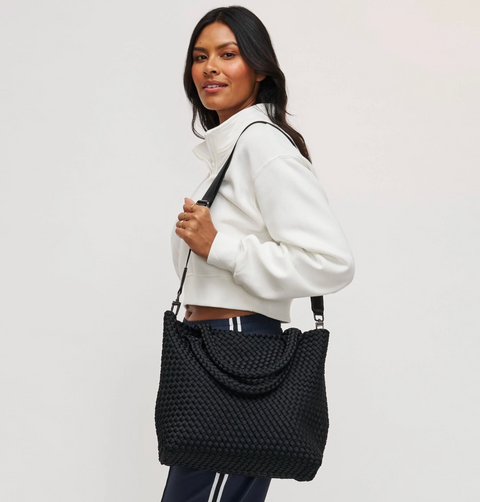 Sol and Selene Skys The Limit Medium Tote - Black