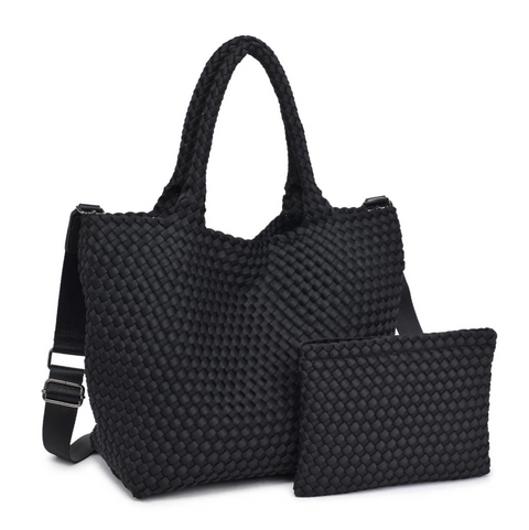 Sol and Selene Skys The Limit Medium Tote - Black