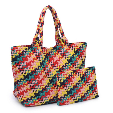 Sol and Selene Skys The Limit Large Tote - Candy