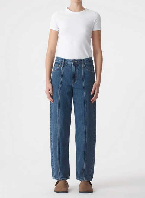 Nobody Denim Walker Seamed Jean - Stormy