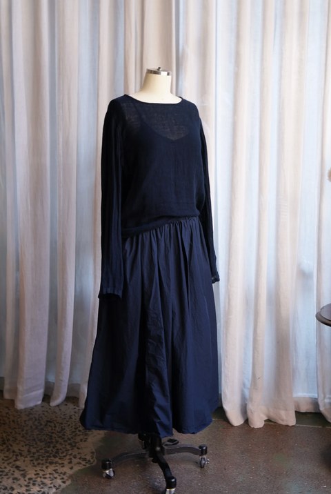 Metta Ulla Skirt - Dark Navy