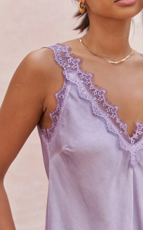 Charli London Solange Camisole - Soft Lavender