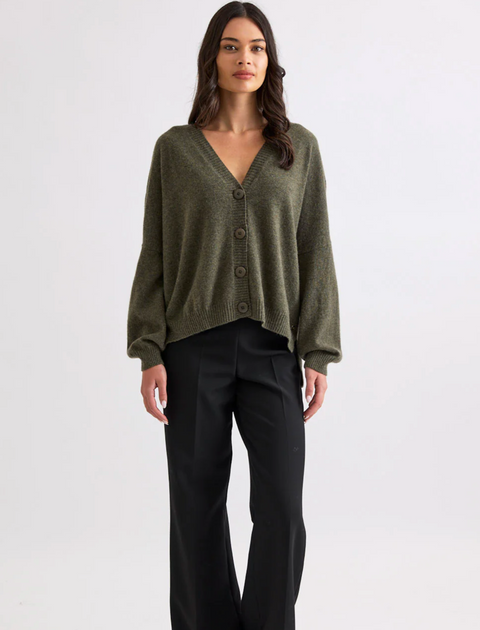 Mia Fratino Nova Cardigan - Military