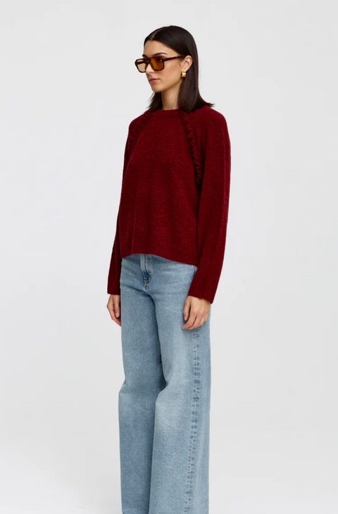 Kinney Chloe Jumper - Deep Plum