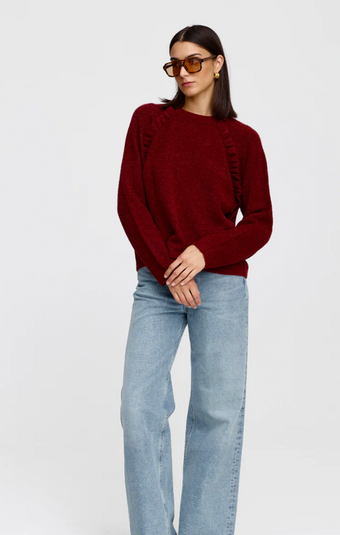 Kinney Chloe Jumper - Deep Plum