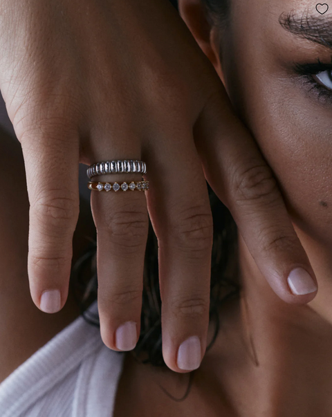 Luv AJ Sierra Split Ring - Two Tone