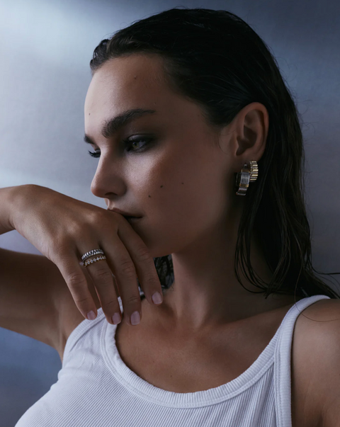 Luv AJ Sierra Split Ring - Two Tone
