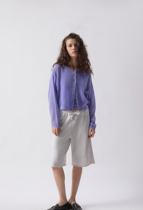 American Vintage Bodyrow Cardigan - Provence Melange