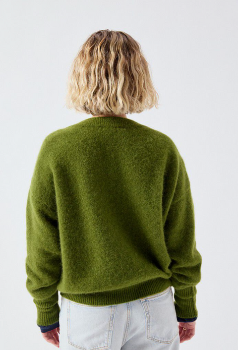 American Vintage Vitow Jumper - Pesto Melange