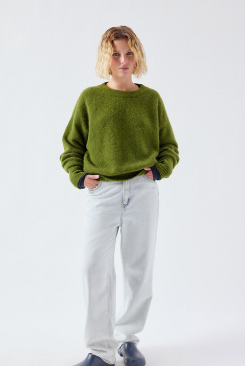 American Vintage Vitow Jumper - Pesto Melange