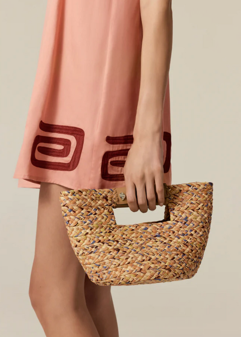 Helen Kaminski Remi Mini Tote - Salmon Multi