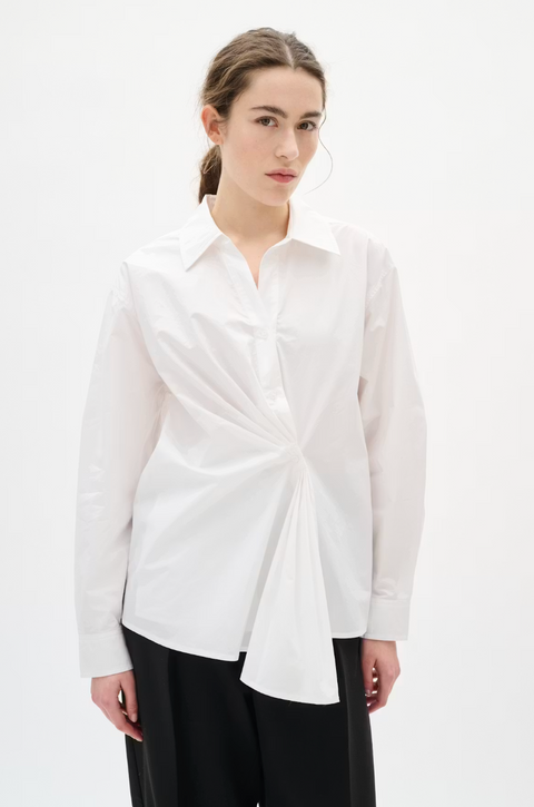 InWear Dallas Twist Front Shirt - White