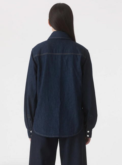 Outland Denim Monica LS Shirt - Afterdark