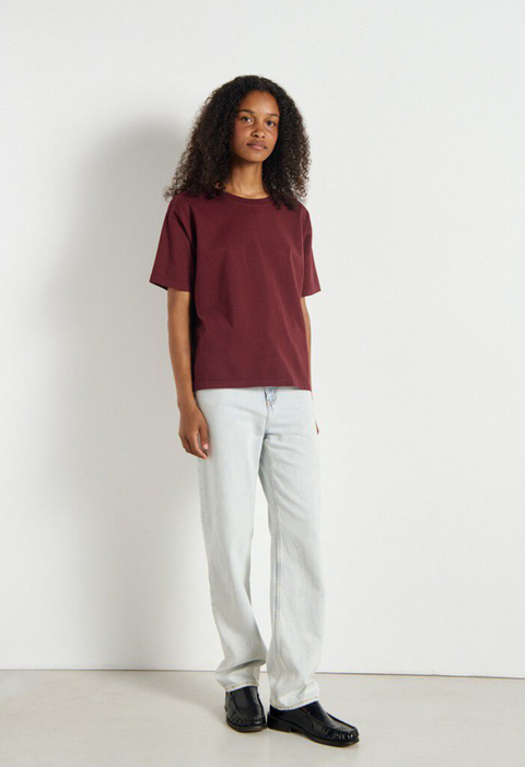 American Vintage Fizvalley T-Shirt - Vintage Burgundy