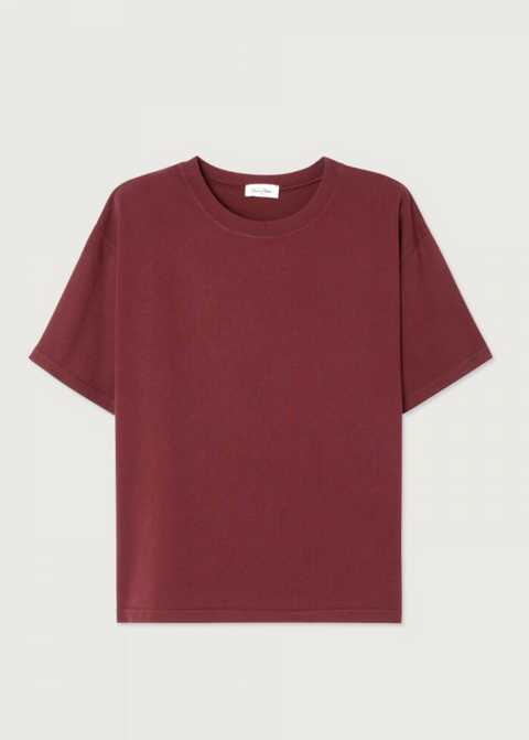 American Vintage Fizvalley T-Shirt - Vintage Burgundy