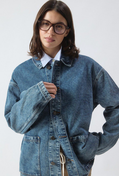 American Vintage Joybird Denim Jacket - Stone