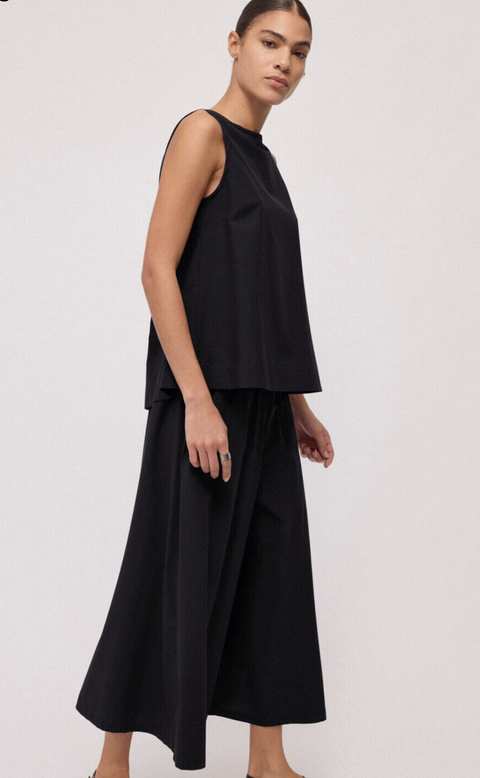 Ottod'Ame Wide Leg Pant - Black