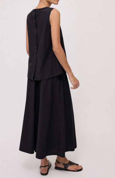 Ottod'Ame Wide Leg Pant - Black