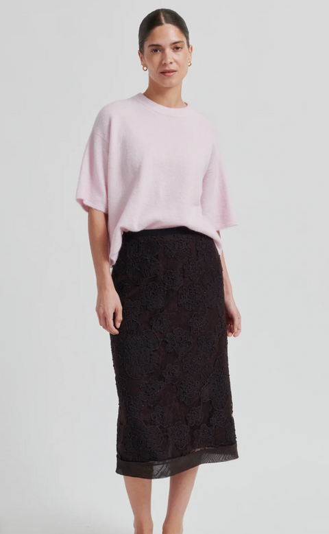 Second Female Gabby Knit - Pale Lilac