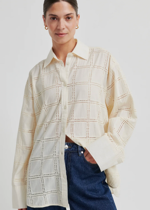 Second Female Silje Shirt - Tofu