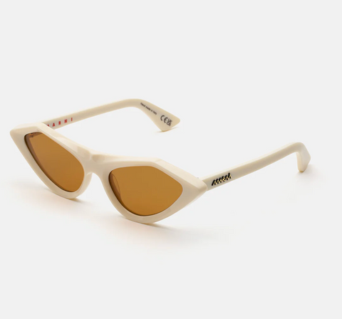 Marni Eyewear Tikbarri Sunglasses - Cream