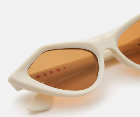 Marni Eyewear Tikbarri Sunglasses - Cream