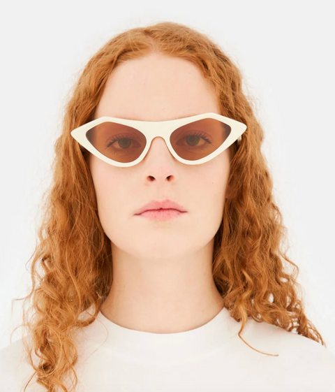 Marni Eyewear Tikbarri Sunglasses - Cream