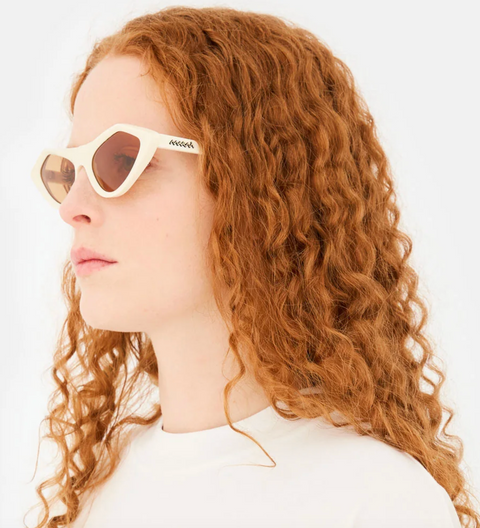 Marni Eyewear Tikbarri Sunglasses - Cream