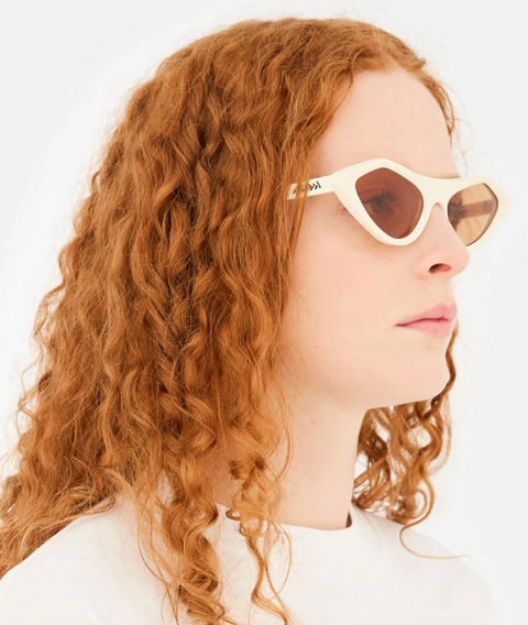 Marni Eyewear Tikbarri Sunglasses - Cream