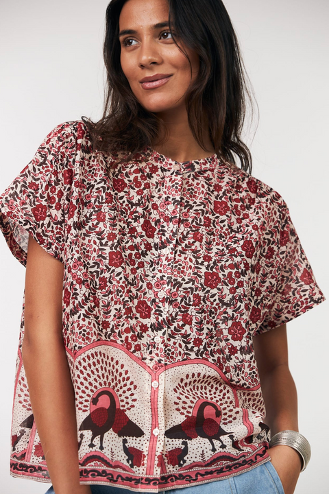 Lollys Laundry MyaLL Blouse - Red