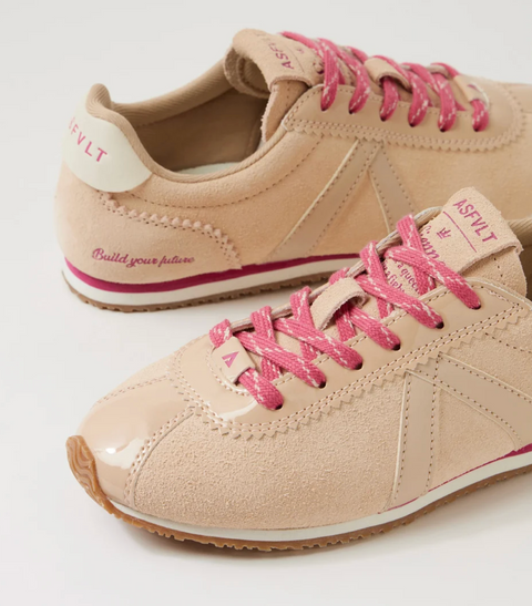 ASFVLT Sienna Sneaker - Nude/Lipstick