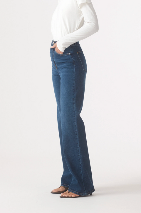 Outland Denim Cindy High Bootleg Jean - Tidal