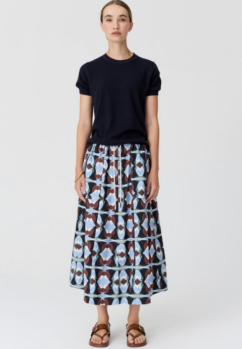 POL Clothing Thyra Skirt - Thyra Print