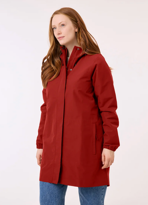 Amble Refuge Waterproof Jacket - Waratah