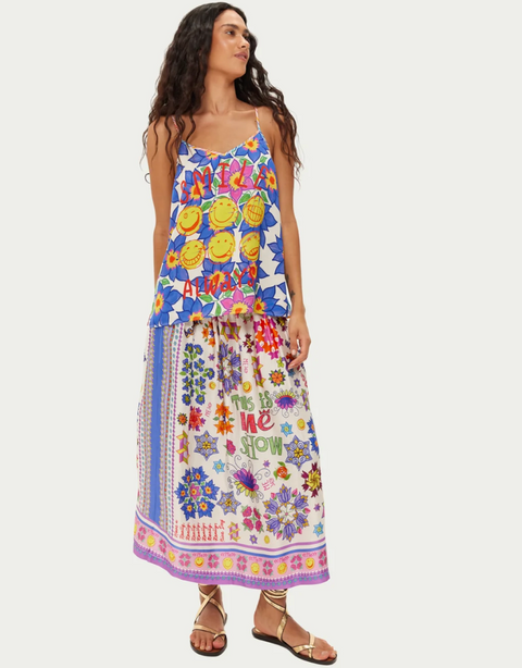 ME369 Vanessa Midi Skirt - Markers