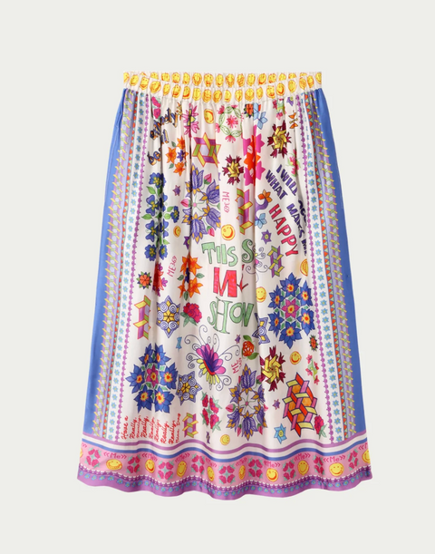 ME369 Vanessa Midi Skirt - Markers