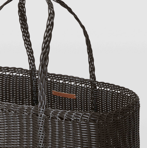 Palorosa Large Basket - Midnight Brown