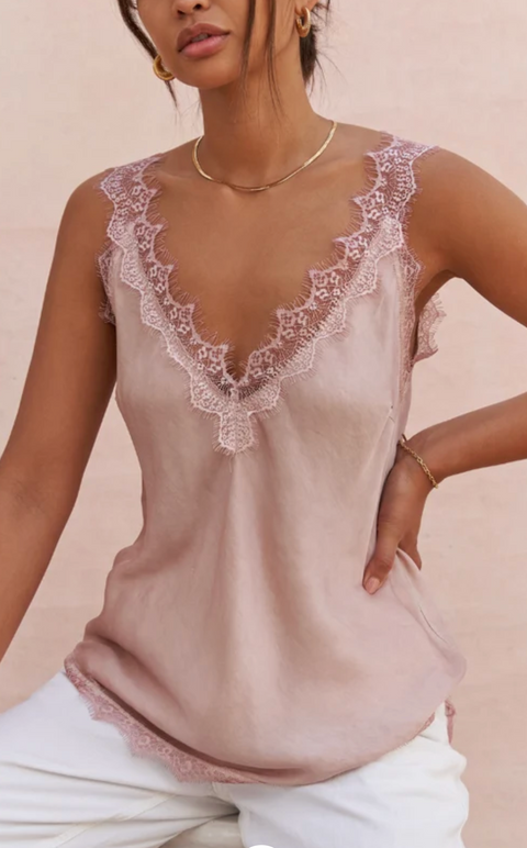Charli London Solange Camisole - Blush