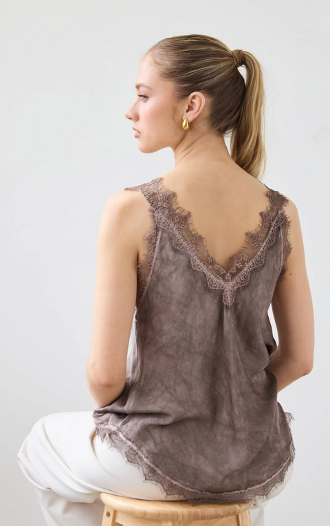 Charli London Solange Camisole - Espresso